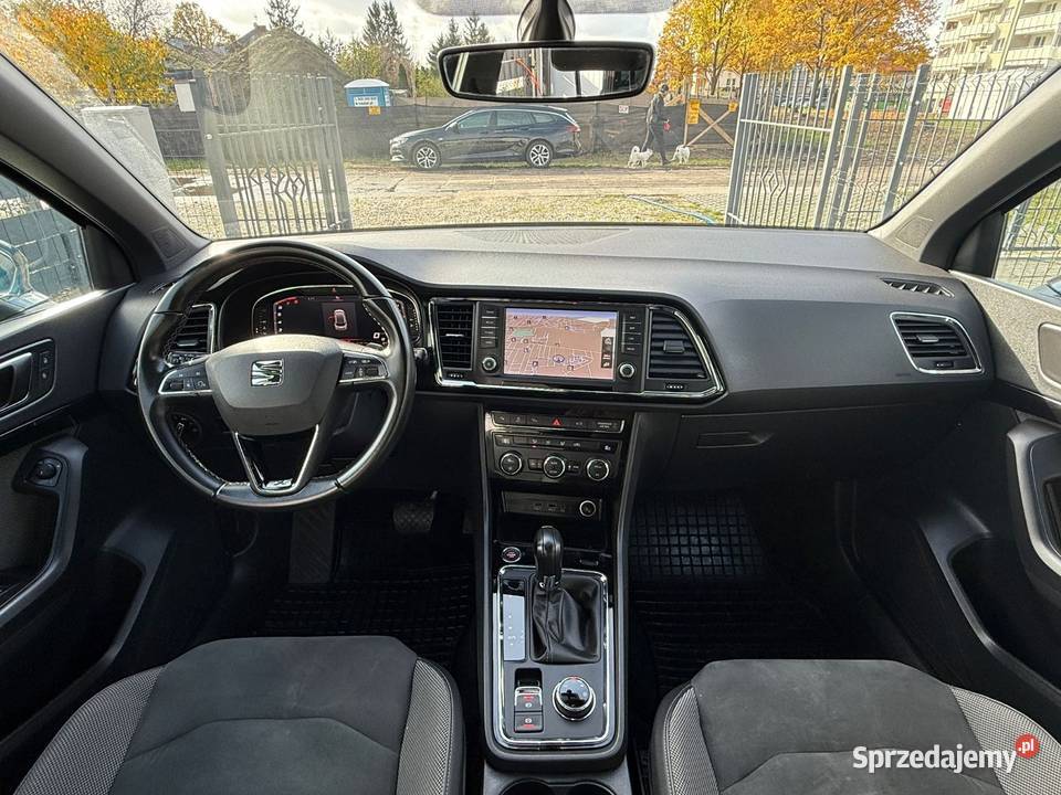 SEAT ATECA EXCELLENCE 2019R 15 TSI 150 DSG serwisowany w ASO mazowieckie sprzedam