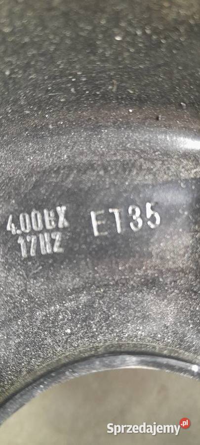 Audi A4 B5 B6 B7 A6 A8 felga dojazdowa R17 5x112 Dobiegniew