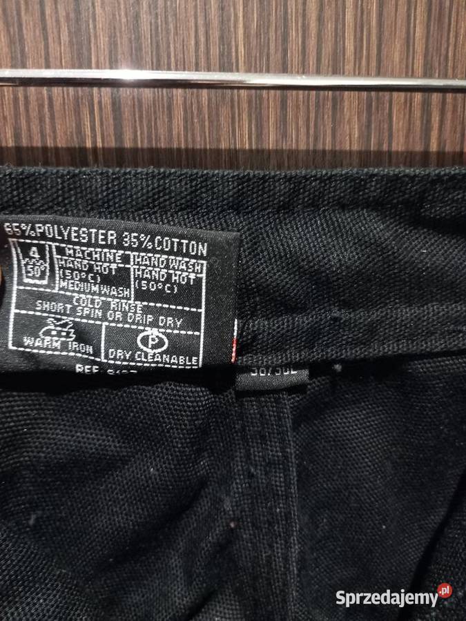Spodnie robocze Tuff Stuff W38L30 czarne Cordura Chodzież