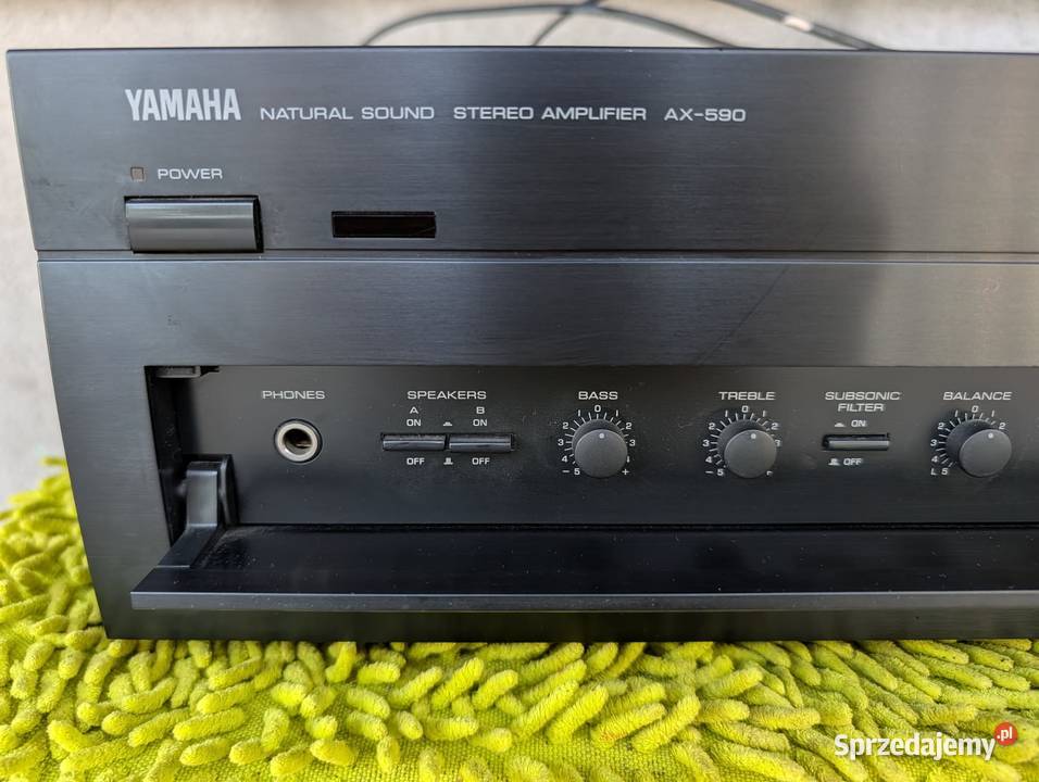 yamaha ax590 stereo monster 2x100w 8ohm Wzmacniacze i pokrewne Chełm Śląski