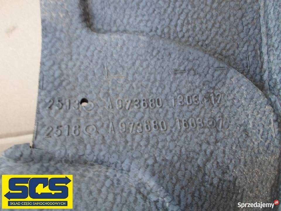 MERCEDES ATEGO WYKŁADZINY WYCIERACZKI DYWANIKI