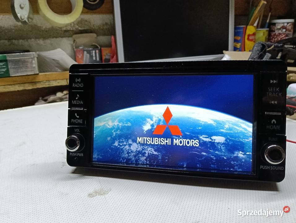 Radio nawigacja Mitsubishi Outlander mazowieckie Jednorożec sprzedam