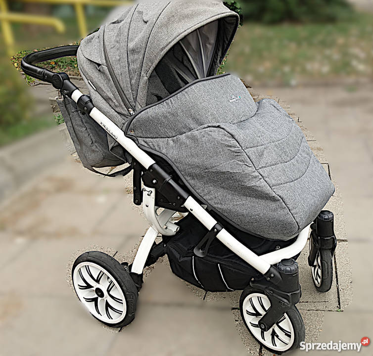 Wózek 2w1 Bebetto Holland Regulowany podnóżek Łódź sprzedam