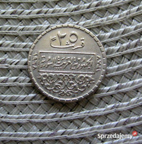Syria 25 Piastrów 1968r Ładna