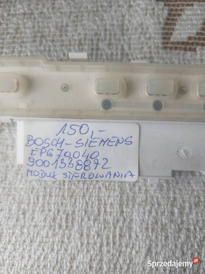 BOSCH SIEMENS EPG700400 9001338872 MODUŁ do zabudowy Nowy Sącz