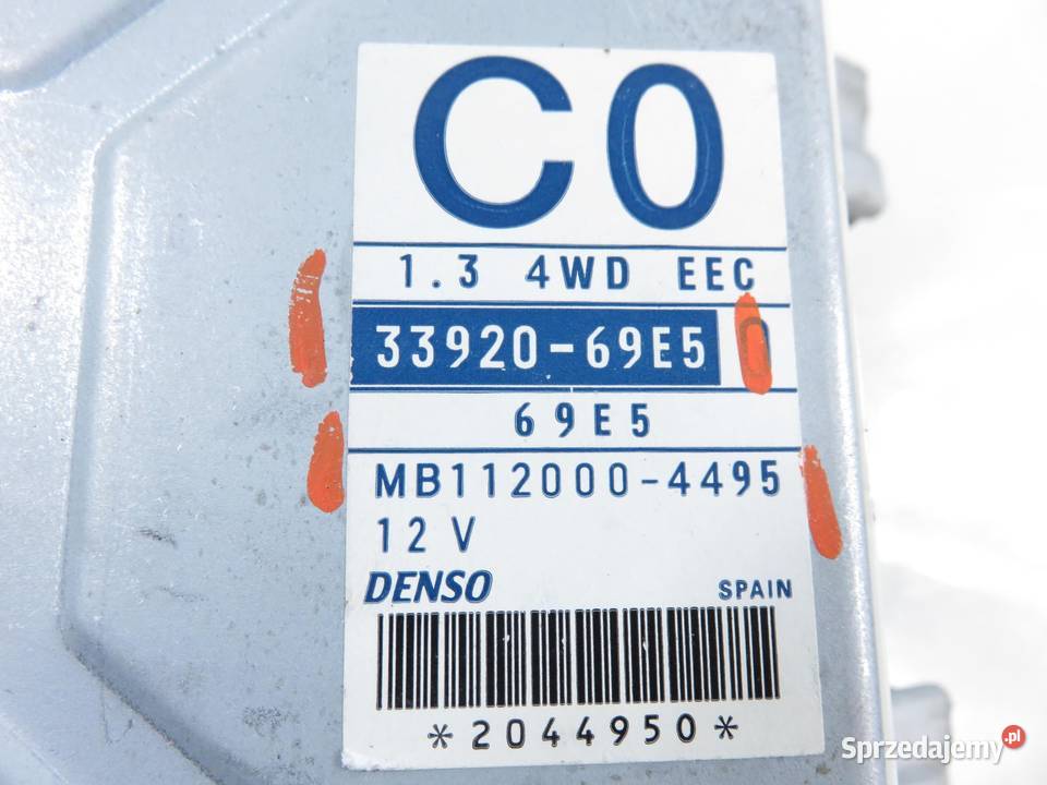 STEROWNIK SUBARU JUSTY II 13 3392069E5