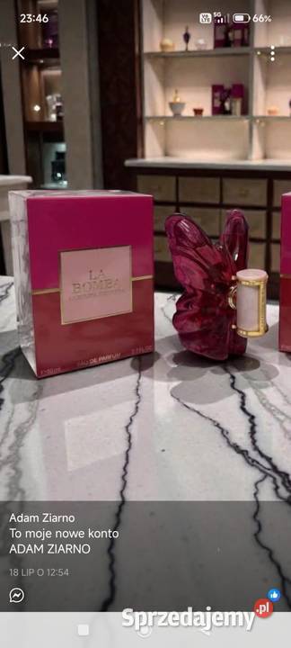 Perfumy damskie Carolina Herrera La Bomba 80ml Pińczów sprzedam