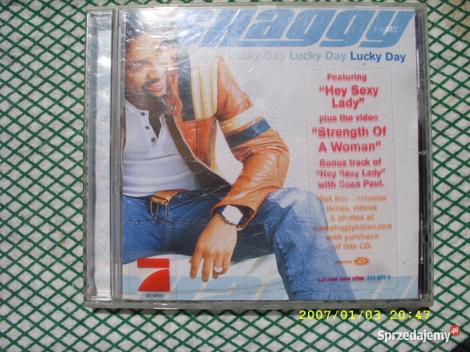 REGGAE CD SHAGGYLUCKY DAY Wołów