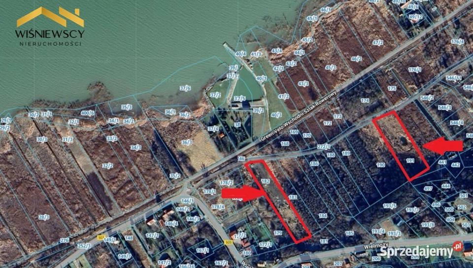 Działki Zalewem Suchacz 05ha i 046ha 64m2