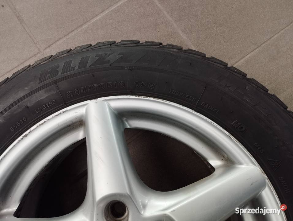 Alufelgi z oponami zimowymi 5x112r16 sprzedam