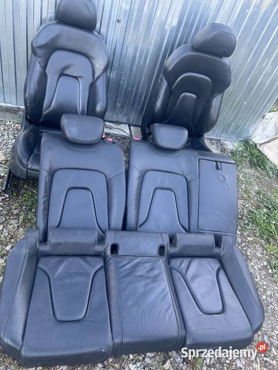 Skórzane fotele Audi A5 Coupe Pełczyce sprzedam