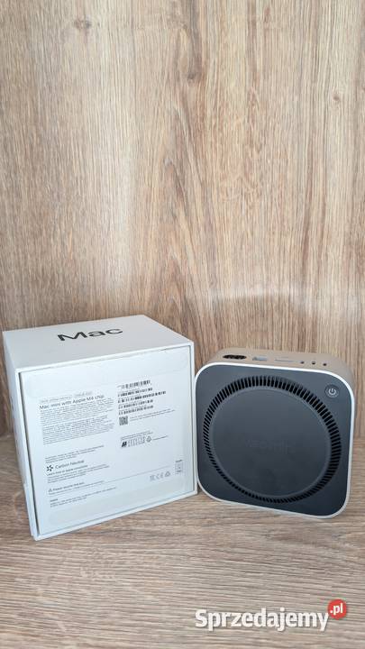 Mac Mini M4 16GB 256GB SSD MU9D3ZEA Model A3238 sprzedam