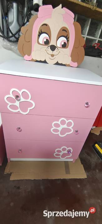 Zestaw mebli dziewczynki psi patrol małopolskie Nowy Sącz sprzedam