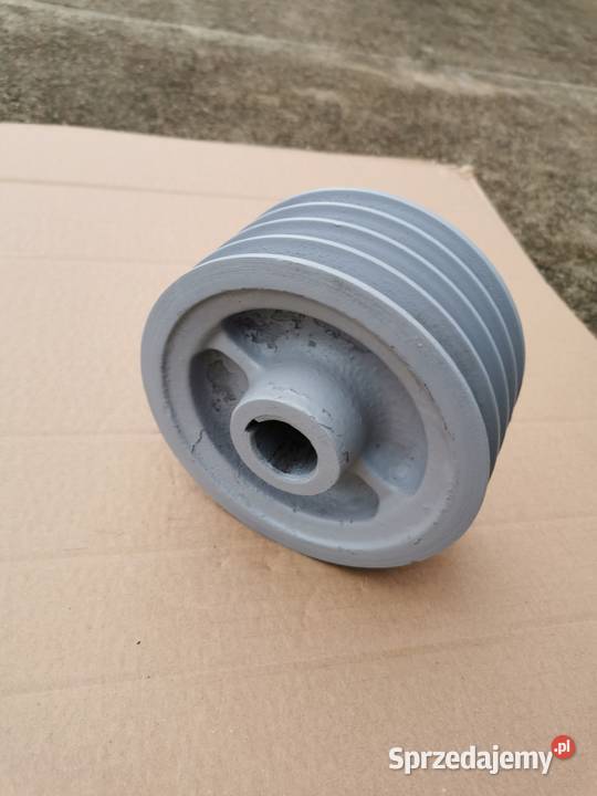 Koło pasowe szajba 140mm paski 4x13mm otwór 25mm Ostrów Mazowiecka