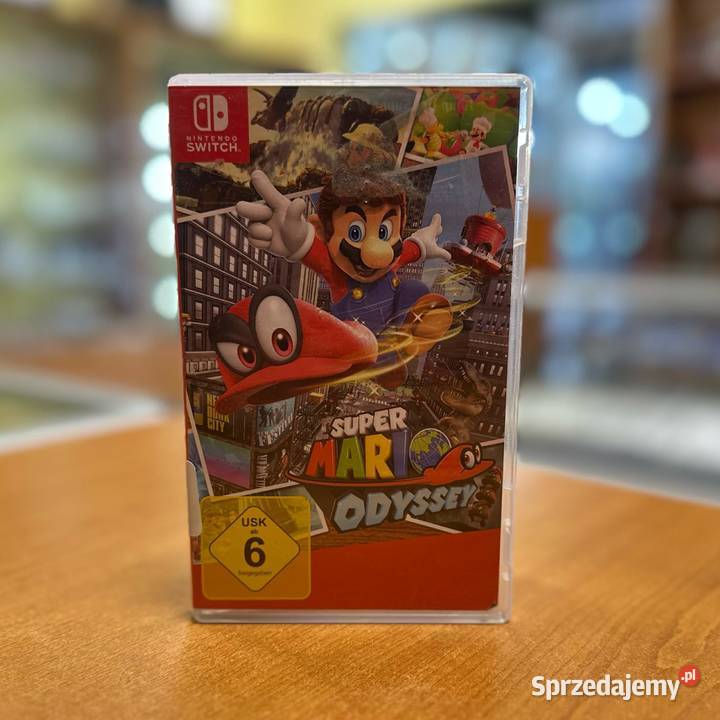 Gra na Nintendo Switch Super Mario Odyssey Elbląg