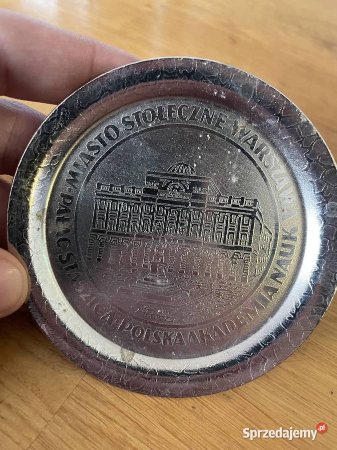 Pamiątkowe podkładki Miasto Stołeczne Warszawa Pozostałe Lidzbark Warmiński sprzedam