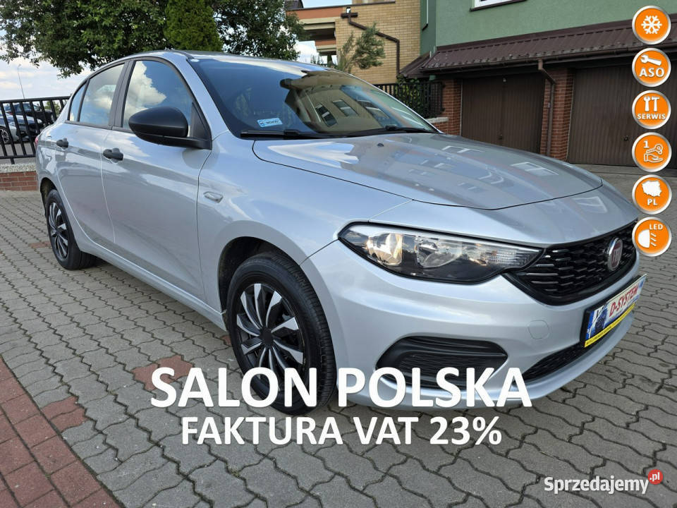 Fiat Tipo 2019r Salon Polska 1Właściciel 14 16v światła do jazdy dziennej Tipo Białystok sprzedam