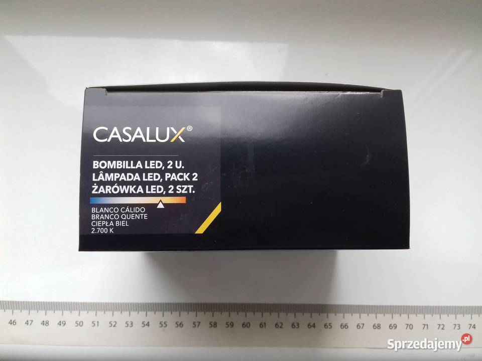 2 żarówki LED E27 73W 2700K 806lm Casalux w Bydgoszcz