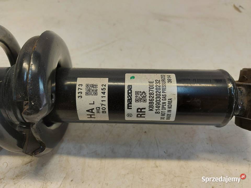 Mazda CX60 2023 amortyzator mcperson lewy tył osobowe