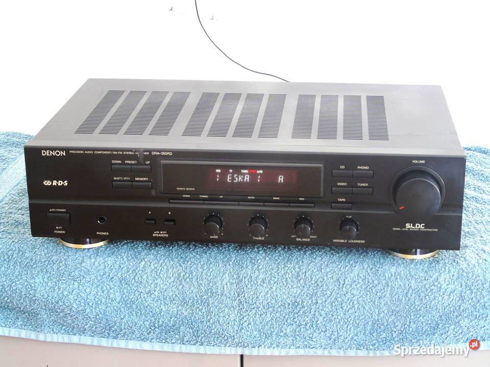 Amplituner Denon DRA365 RD sprawny DOSTAWA Amplitunery Jasło