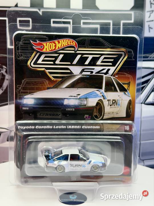 Hot Wheels Elite Toyota Corolla Levin AE86 Wrocław