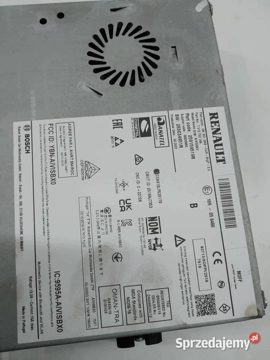 RADIO 259159519R Renault Captur II 2019 osobowe