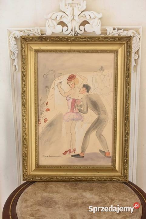 Maja Berezowska Kochankowie Igraszki w Obrazki i obrazy Kraków sprzedam