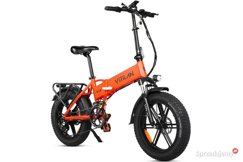 FAT BIKE 750W Vitilan V3 składany 20x4 13 Ah 70 Rowery elektryczne Tarnobrzeg sprzedam