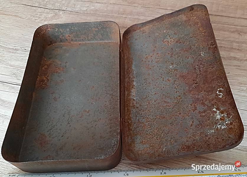 Puszka pudełko opakowanie metalowe cygarach John Ostrów Wielkopolski