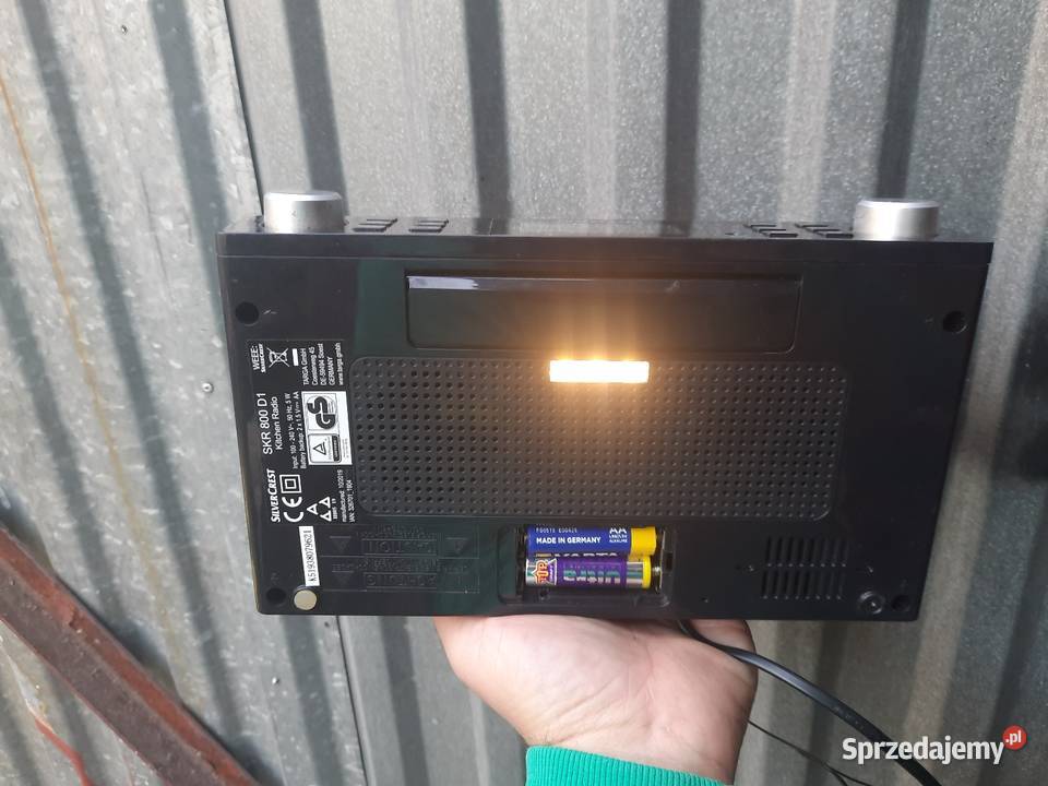 Radio kuchenne podszafkowe radio z lampka nocna Trzebinia