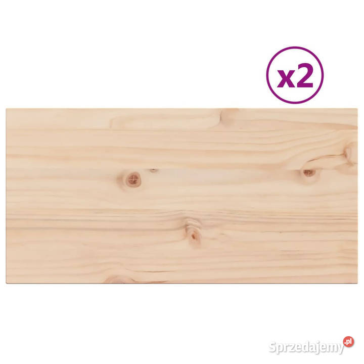 Blaty do stolika 2 60x30x25 prostokątne sosnowe Warszawa