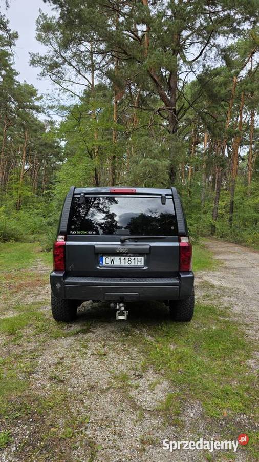 Jeep Commander 47 V8 231 LPG 4x4 QuadraTrac Lift immobilizer Włocławek