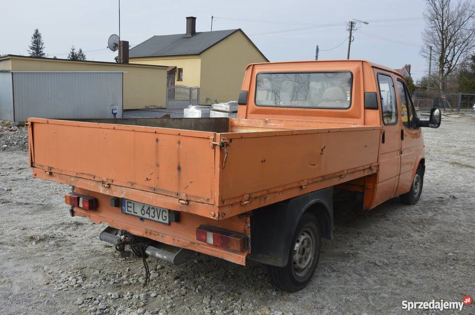 Ford Transit doka dubel kabina 6 os skrzynia Złoczew
