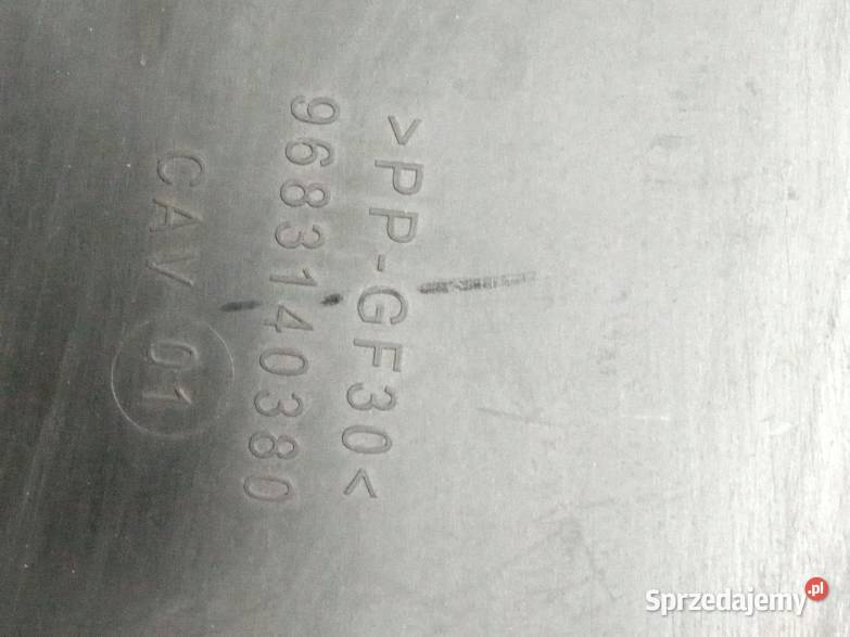 PAS PRZEDNI GÓRNY WLOT POWIETRZA 9683140380