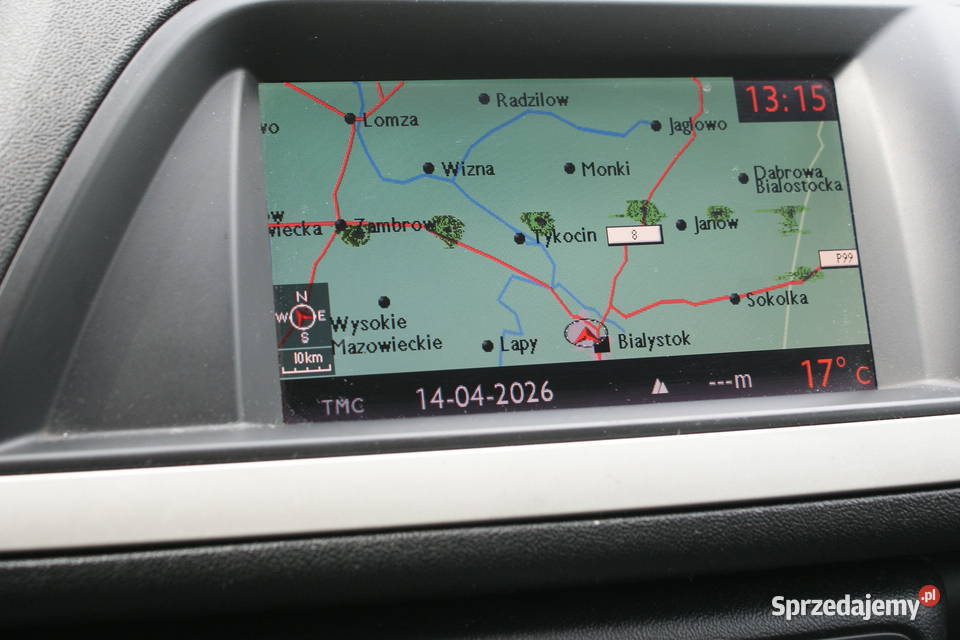 Citroen C5 20 HDI 163 Automat 2011r Lift podlaskie Białystok