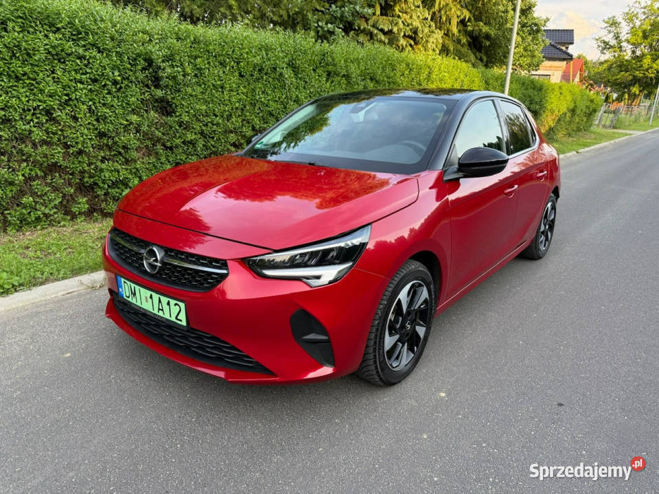 Opel Corsa eCorsa Elegance Pełny Elektryk Zasięg elektryczne lusterka dolnośląskie Syców