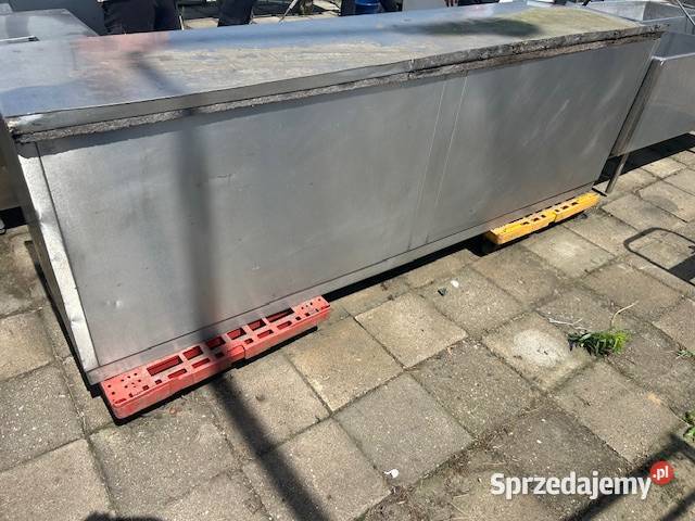Szafka robocza ze stali nierdzewnej 265 x 60 Głogówko