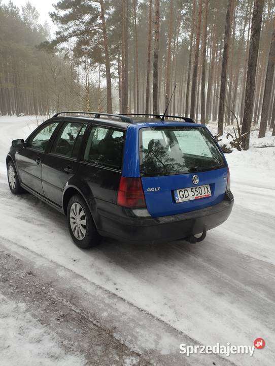 VW Golf 4 kombi 2001 poj19 tdi 273000km Chojnice