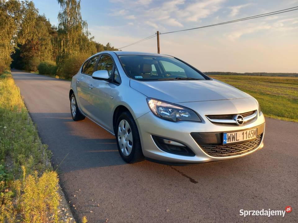 Opel ASTRA J 2015 benzyna+LPG Astra Garwolin