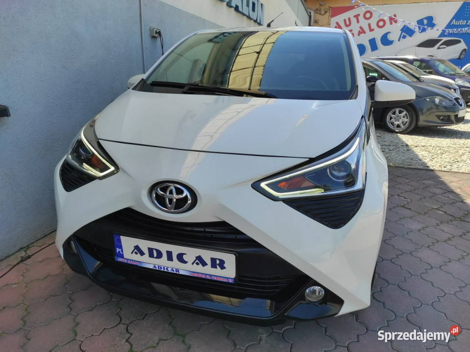 Toyota Aygo Klima tempomat Kamera 5drzwi LED śląskie Racibórz