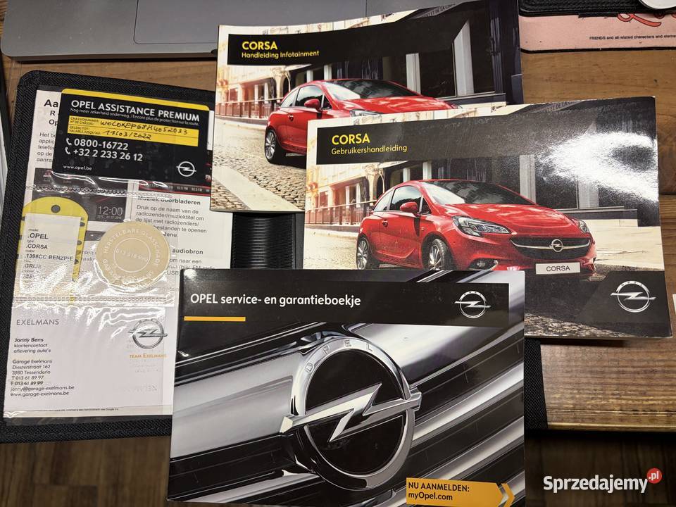 Opel Corsa E 2017 14 Benzyna BEZWYPADKOWA NiSKI elektryczne lusterka mazowieckie