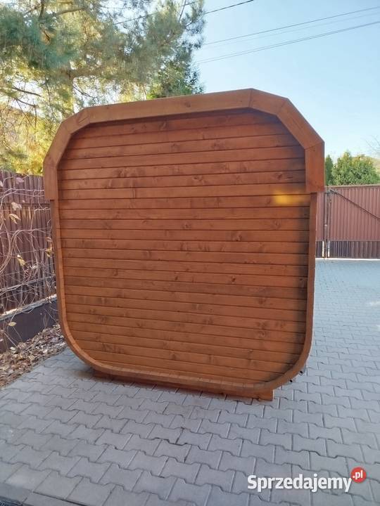 Sauna ogrodowa kwadro kostka kwadratowa