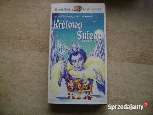 Starocie z PRL Kasety VHS Zestaw 2 bajki Królowa Gdynia