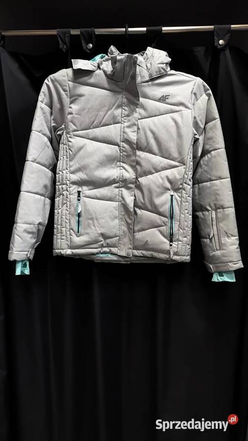 Kurtka narciarska dziewczęca 4F rozmiar 152 158