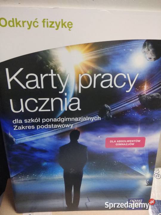 Karty pracy ucznia odkryć fizykę nowa era nowe