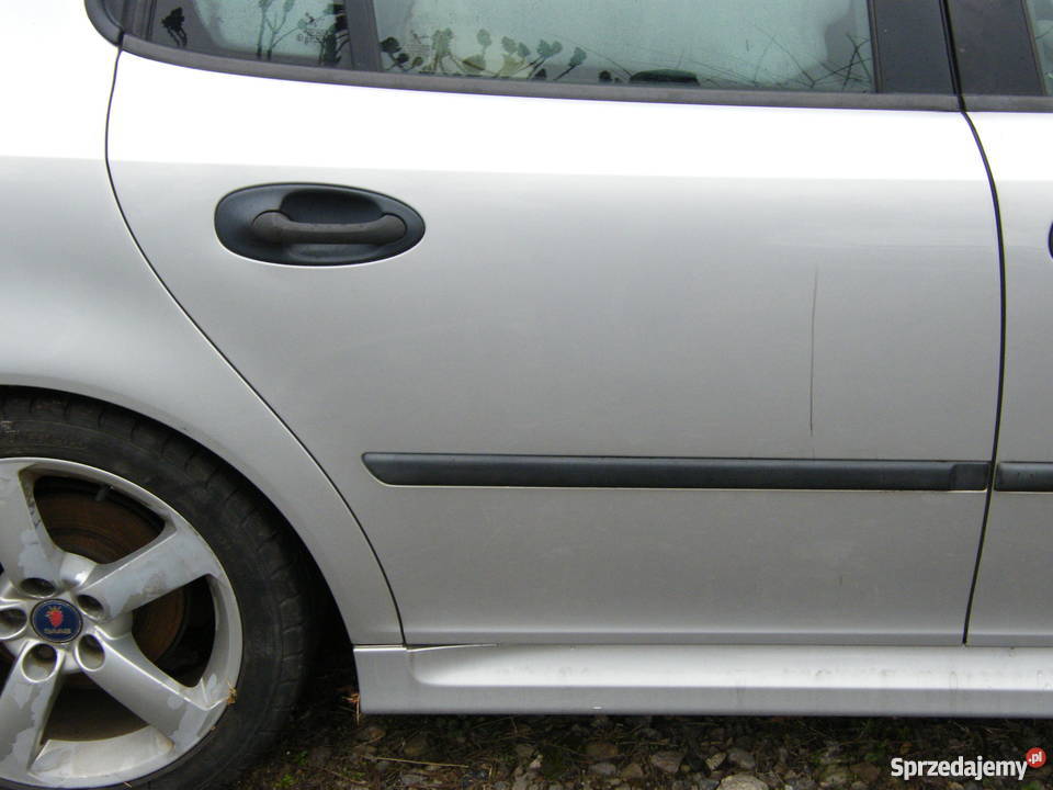 DRZWI PRAWE TYŁ SAAB 93 II 0207 KOMPLET ORYGINAŁ osobowe sprzedam