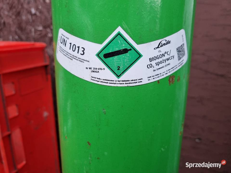Butla CCO2 CO2 Spożywczy 75 Linde Keg Rolbar Skawina sprzedam