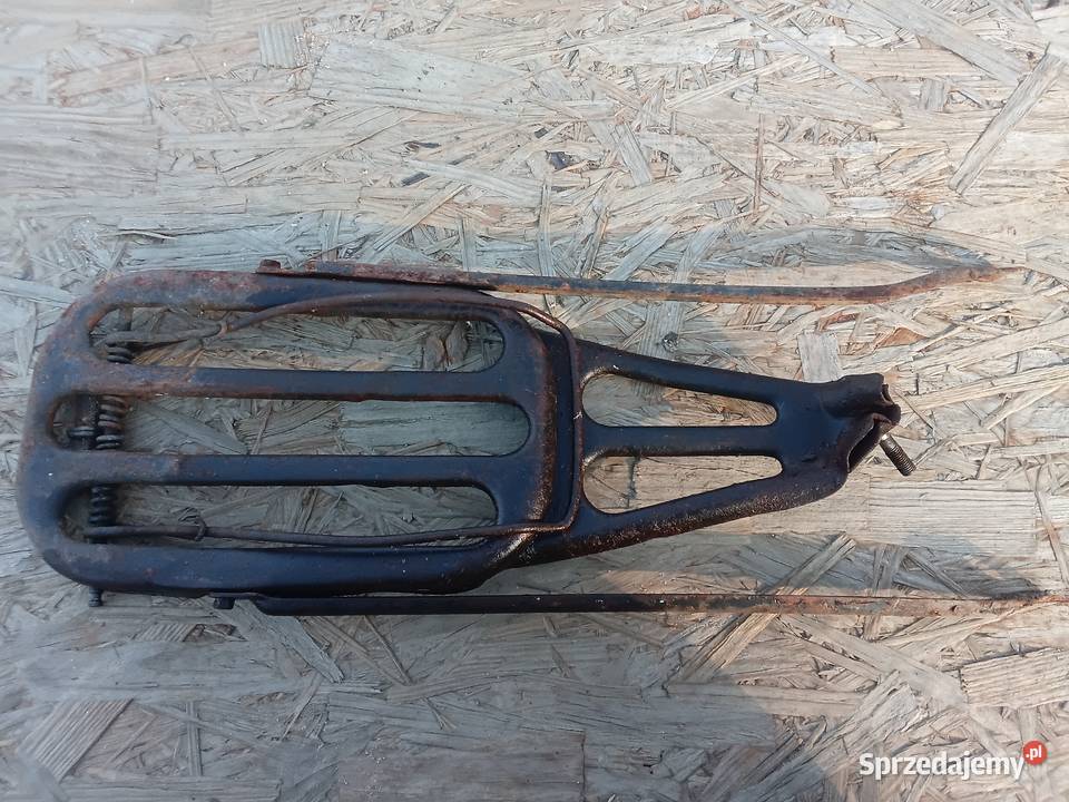 Bagażnik zabytkowy rower 1