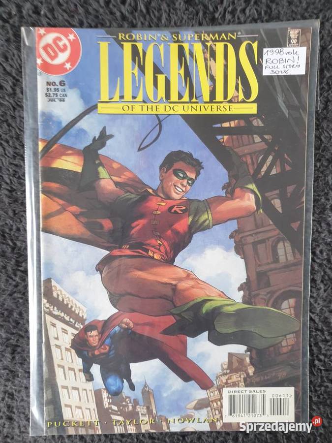 Robin zestaw 9 oryginalnych komiksów DC USA Gdynia