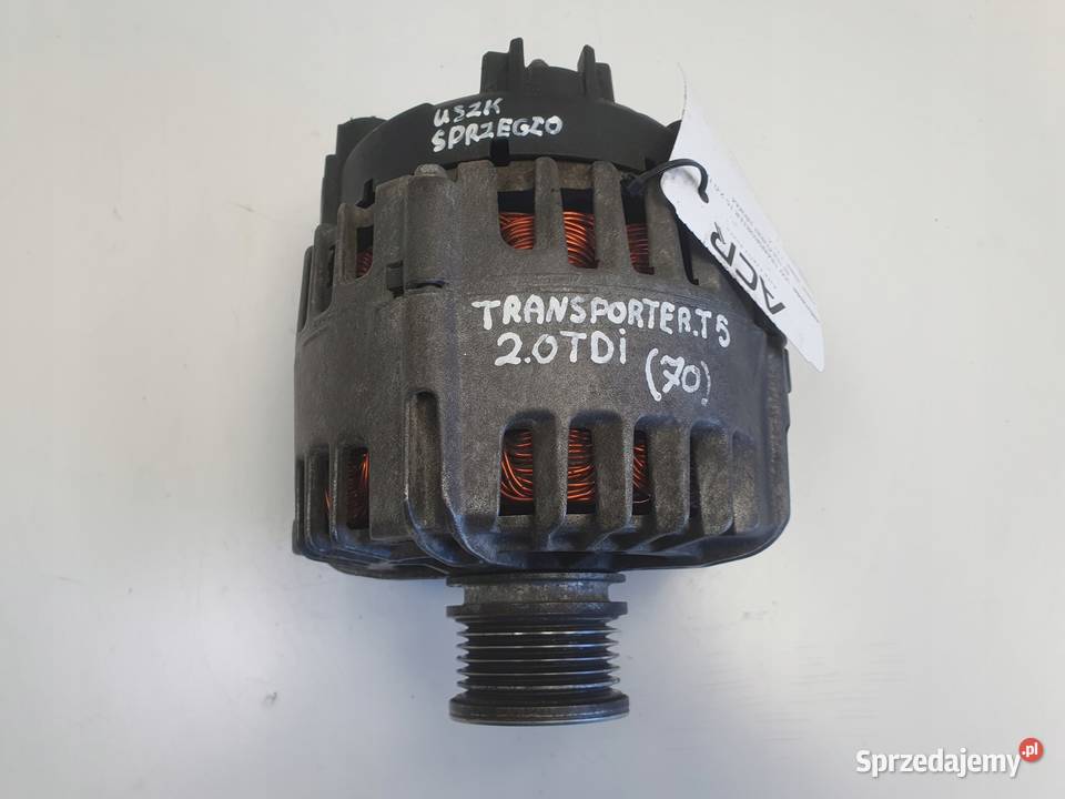 VW Transporter T5 20 TDI BiTDI ALTERNATOR Valeo Janów